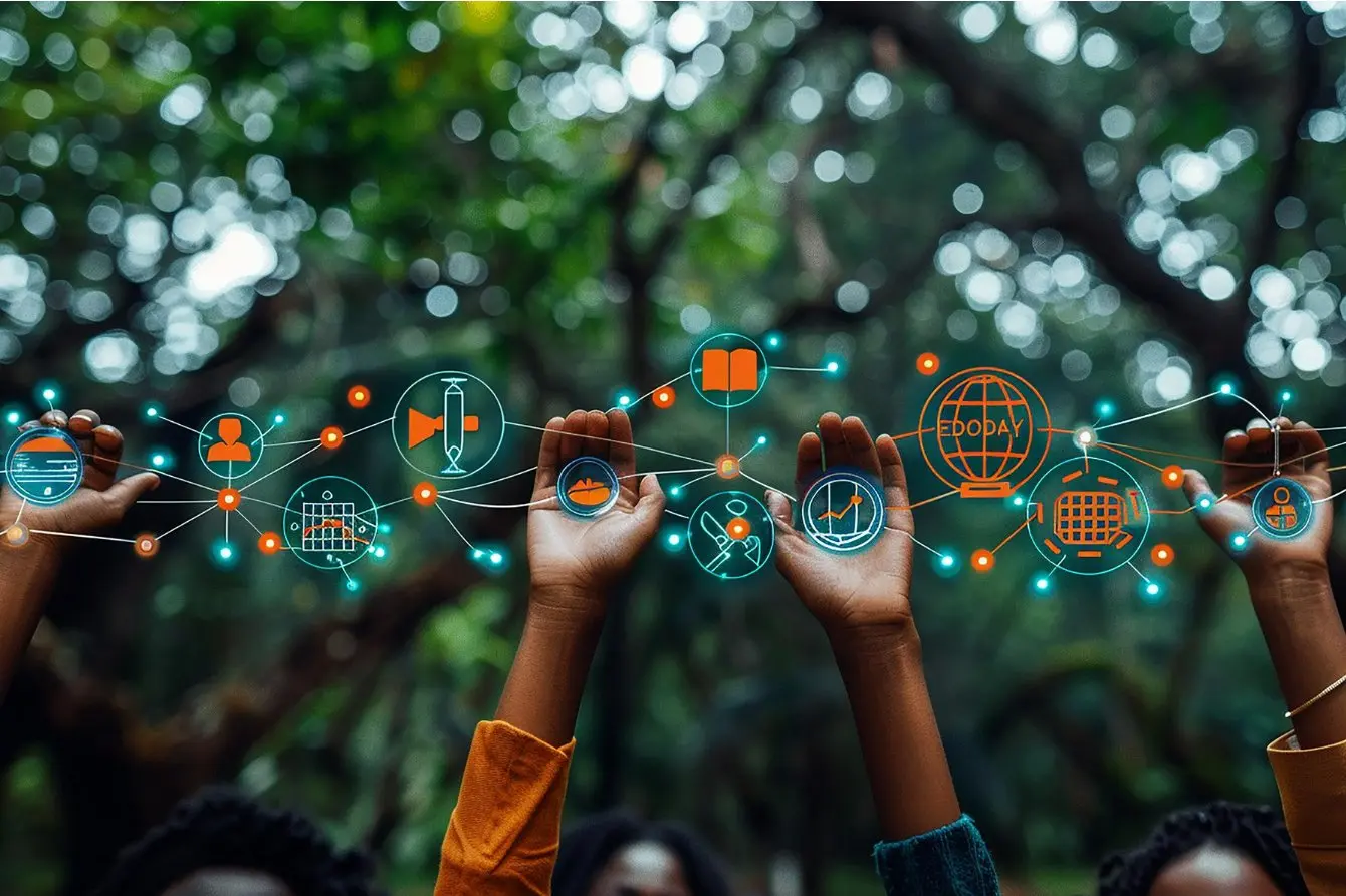 Image representing sustainability and climate resilience through AI for sustainable development.