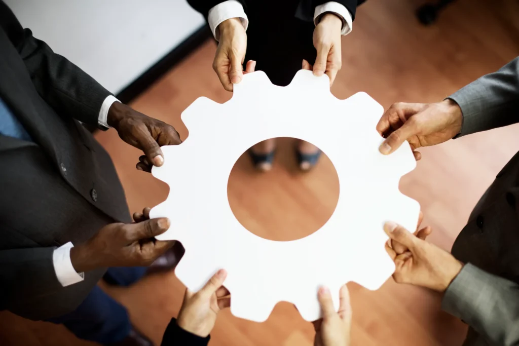 Visual of a Capacity Building & Training session on AI for government institutions and teams.