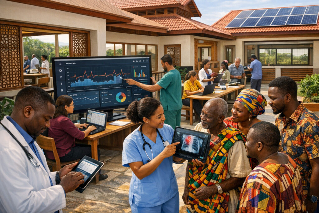 AI implementation for health systems Ghana